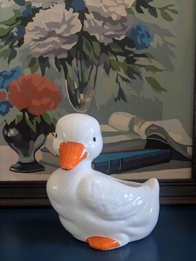 Vintage Duck/Goose Planter